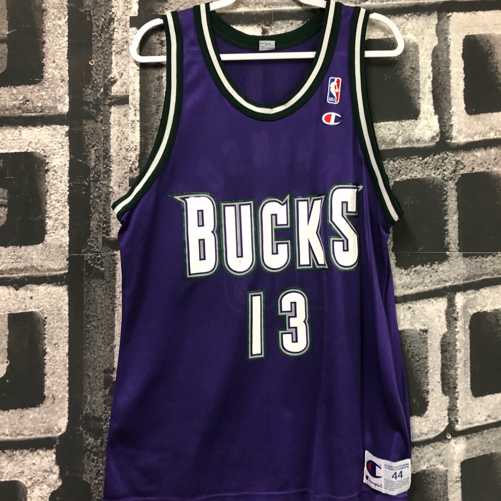 Glen Robinson Milwaukee Bucks vintage Champion